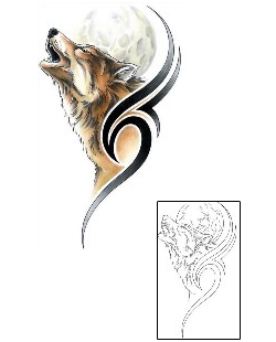 Wolf Tattoo Animal tattoo | CCF-00980