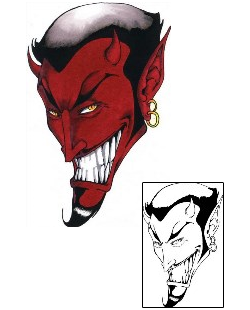 Devil - Demon Tattoo Horror tattoo | CEF-00070