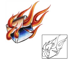 Fire – Flames Tattoo Miscellaneous tattoo | CEF-00133
