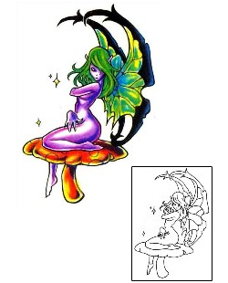 Mushroom Tattoo Lenita Fairy Tattoo