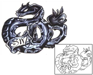 Snake Tattoo Horror tattoo | CFF-00093