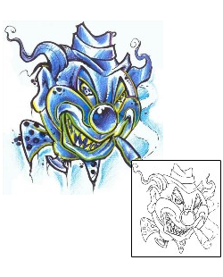Clown Tattoo Horror tattoo | CFF-00100