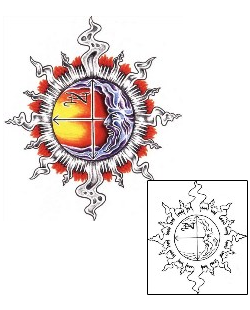Compass Tattoo Astronomy tattoo | CGF-00063