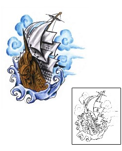 Navy Tattoo Patronage tattoo | CHF-00029