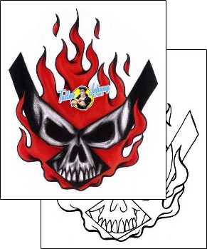 Skull Tattoo horror-skull-tattoos-chump-change-chf-00033