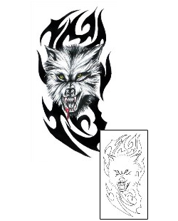 Wolf Tattoo Tattoo Styles tattoo | CHF-00067
