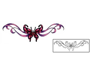 Butterfly Tattoo Specific Body Parts tattoo | CHF-00076