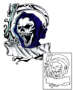 Reaper Tattoo Miscellaneous tattoo | CHF-00162