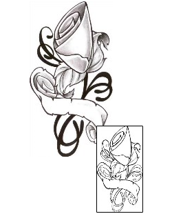 Flower Tattoo Plant Life tattoo | CHF-00383