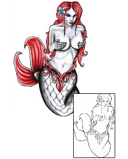 Marine Life Tattoo Mythology tattoo | CHF-00573
