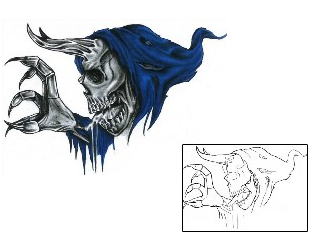 Reaper Tattoo Horror tattoo | CHF-00584