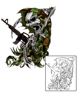 Reaper Tattoo Horror tattoo | CHF-00690