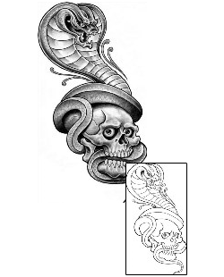 Skull Tattoo Tattoo Styles tattoo | CIF-00035