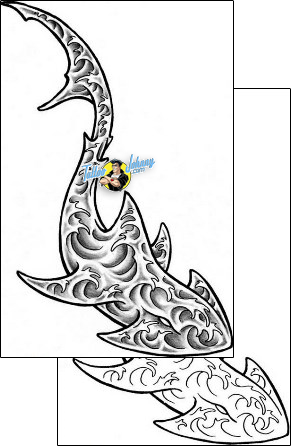 Sea Creature Tattoo marine-life-shark-tattoos-corey-miller-cif-00107
