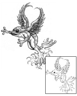 Reptiles & Amphibians Tattoo Mythology tattoo | CIF-00166