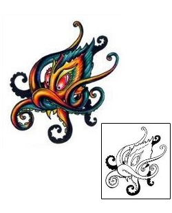 Octopus Tattoo Marine Life tattoo | CMF-00056