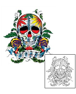 Day of the Dead Tattoo Tattoo Styles tattoo | CNF-00034