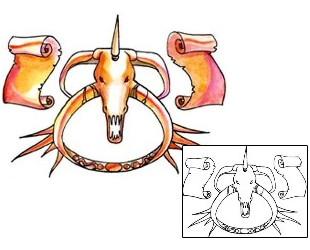 Unicorn Tattoo Mythology tattoo | COF-00070