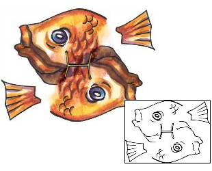 Sea Creature Tattoo Marine Life tattoo | COF-00152
