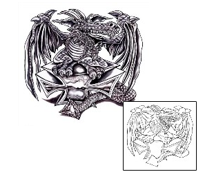 Cross Tattoo Mythology tattoo | CPF-00013