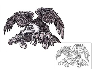 Eagle Tattoo For Women tattoo | CPF-00018