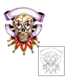 Clown Tattoo Miscellaneous tattoo | CPF-00033