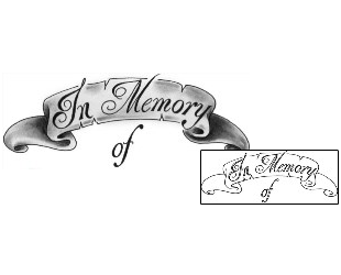 In Memory of Tattoo Miscellaneous tattoo | CQF-00025