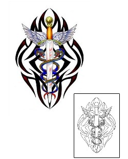 Dagger Tattoo Tattoo Styles tattoo | CRF-00080
