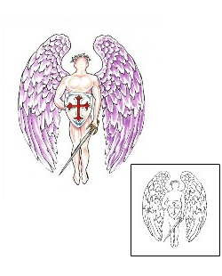 Picture of August Angel Tattoo