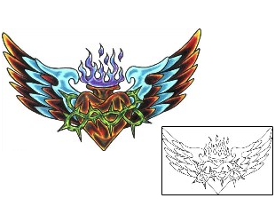 Wings Tattoo Religious & Spiritual tattoo | CUF-00011