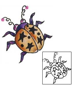 Ladybug Tattoo Insects tattoo | CVF-00009