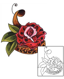 Ladybug Tattoo Insects tattoo | CVF-00021