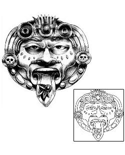 Aztec Tattoo Ethnic tattoo | CXF-00011
