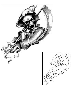 Reaper Tattoo Horror tattoo | CXF-00030