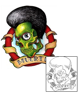 Skull Tattoo Miscellaneous tattoo | CXF-00112
