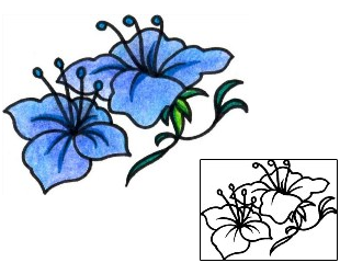 Hibiscus Tattoo Plant Life tattoo | CYF-00031