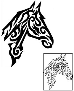 Horse Tattoo Tattoo Styles tattoo | CYF-00177
