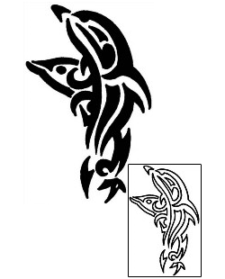 Dolphin Tattoo Tattoo Styles tattoo | CYF-00459