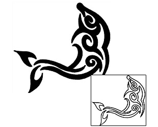 Dolphin Tattoo Tattoo Styles tattoo | CYF-00461
