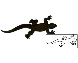 Lizard Tattoo Reptiles & Amphibians tattoo | CYF-00617