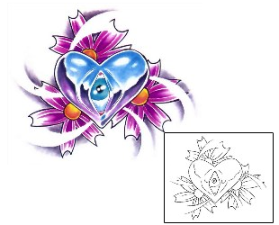 Cherry Blossom Tattoo For Women tattoo | D1F-00059