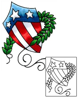 USA Tattoo Patronage tattoo | D2F-00103