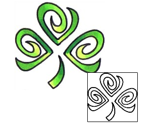 Irish Tattoo Ethnic tattoo | D2F-00171