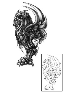 Lion Tattoo Mythology tattoo | DBF-00074