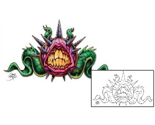 Monster Tattoo Mythology tattoo | DBF-00207