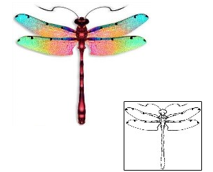 Dragonfly Tattoo Insects tattoo | DBF-00275