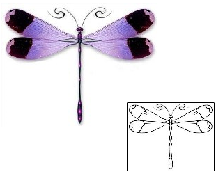 Dragonfly Tattoo Insects tattoo | DBF-00292