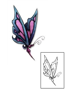 Butterfly Tattoo For Women tattoo | DBF-00385