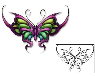 Butterfly Tattoo For Women tattoo | DBF-00434