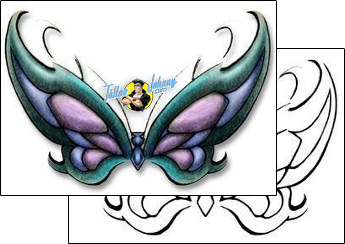 Butterfly Tattoo dbf-00439